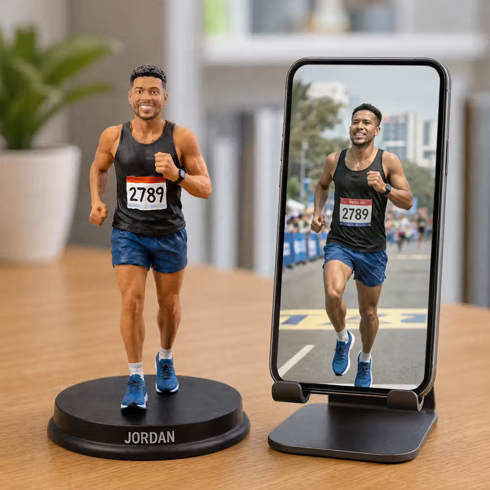 Mini Atleta Premium | Sua conquista merece um lugar de destaque.